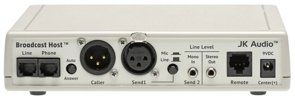 JK Audio Broadcast Host Console Phone Audio Interface Digital Hybrid 115/230V - Image 3 of 4