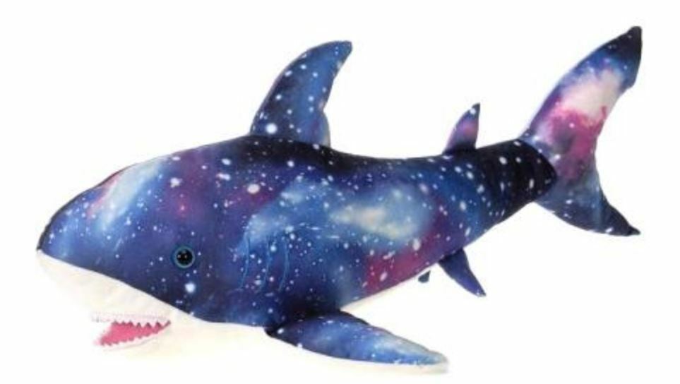 fiesta shark plush