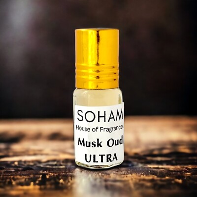 Premium Musk Oud ULTRA 3ml Ittar Exclusive Premium Quality Attar Oil Perfume oil
