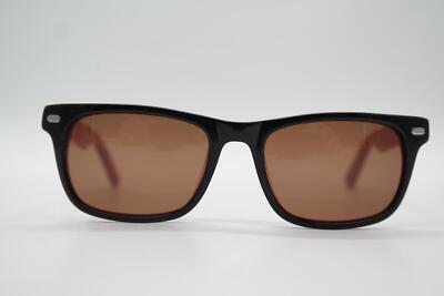 Marion Ramm 07/1409 black orange oval sunglasses eyewear New