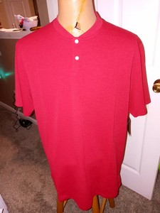 tiger woods collarless polo