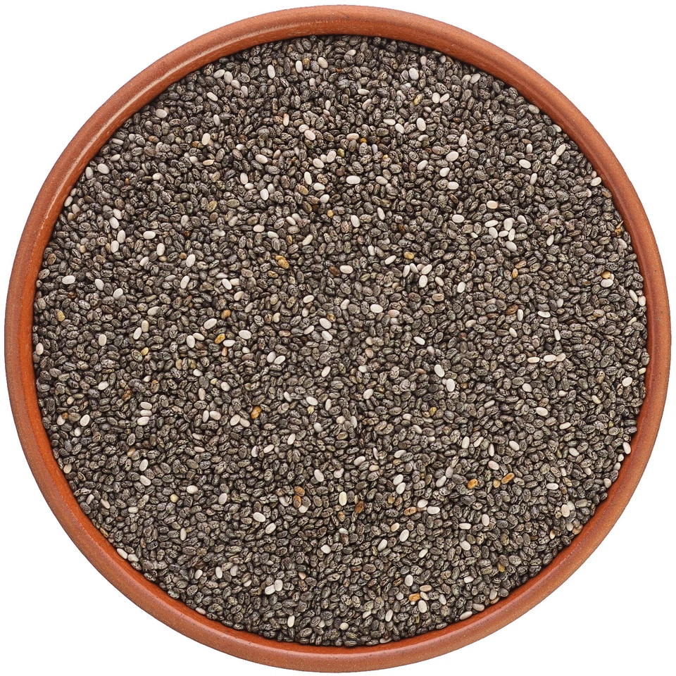 5kg Chia Samen / 5 x 1kg Top-Qualität, Salvia Hispanica Zip-Beutel - Bild 3 von 4