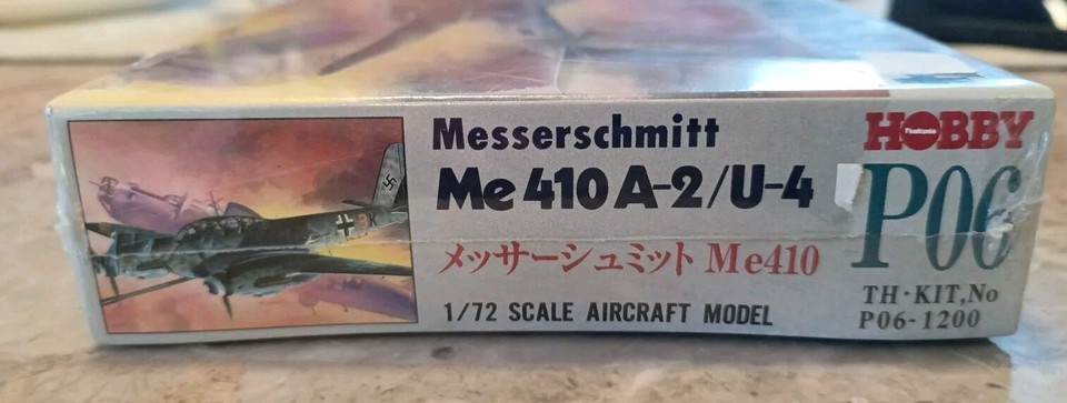 Plans De Construction Modèle RC Messerschmitt Me 410 A-2 - Format Papier