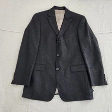 Hugo Boss Blazer Mens 48 Scorsese Gray Cashmere Sport Coat 3 Button Notch Jacket