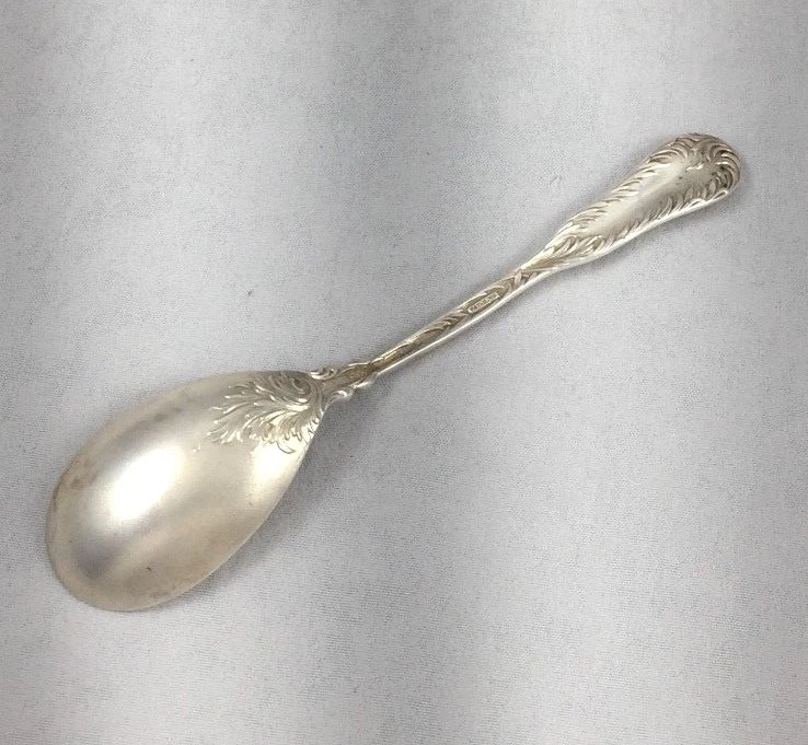 No. Cuchara(s)- 4 1/2" de huevo esterlina 10 de Dominick & Haff Foto 2 de 4