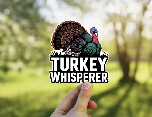 Turkey Hunting Decal Sticker for Wild Turkey Hunters NWTF Hunting Sticker X2 - Picture 2 of 2