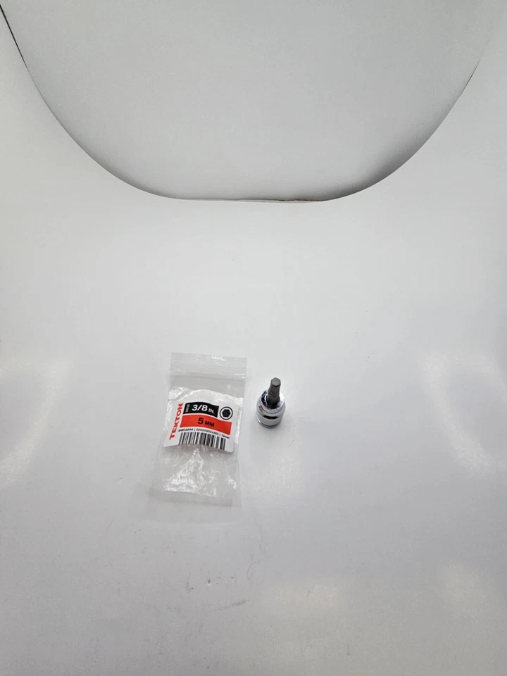 ( QTY 12 ) TEKTON Hex Bit Socket Standard 3/8" Drive x 5 MM SHB13204 - Image 2 of 4