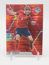 2021 Panini Mosaic UEFA Euro Soccer RED HYPER PRIZM Tomas Kalas Czech Republic