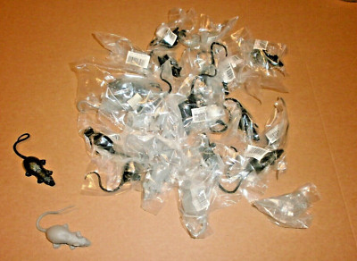 Restposten 60 x kleine Mäuse 8 cm - Dekoration - Mitgebsel Tombola, Posten R 34