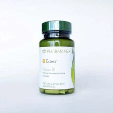 Nuskin Nu Skin Pharmanex Estera Phase III 60 Capsules #usau