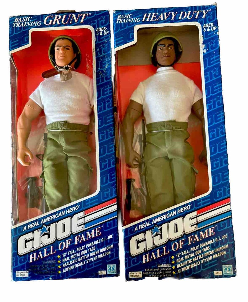 2 - Hasbro GI Joe 1992 Vintage 12” HOF Basic Training HEAVY