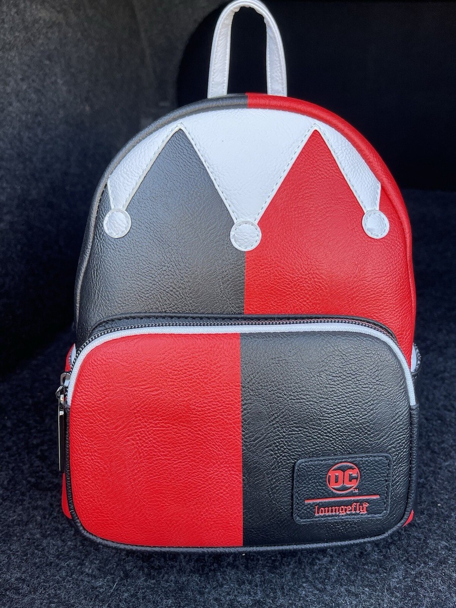 Loungefly DC Harley Quinn Mini Backpack GameStop Exclusive 