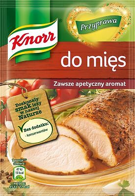 (23,97 EUR/kg) 5x Knorr Gewürzmischung für Fleisch 75g