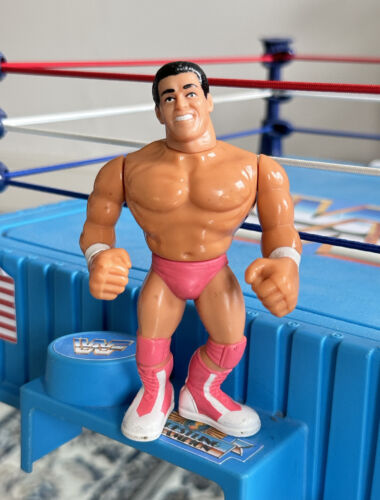 RICK THE MODEL MARTEL WWF Wrestling Figure Action Works Hasbro - Picture 1 of 7