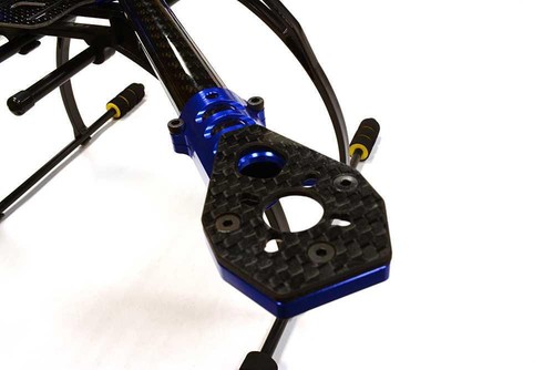 Marco de actualización cuadricóptero de aleación mecanizada personalizada + fibra de carbono tamaño 550 plegable - Imagen 3 de 6