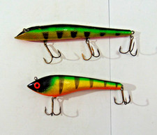 Musky Lures Jerkbait/Glidebait, Perch Design -  Musky Mania Burt + Unbranded