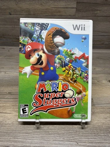Mario Super Sluggers Nintendo Wii Game - Complete Tested Read !!!