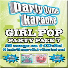 Party Tyme Karaoke - Girl Pop Party Pack 7 [4 CD+G][32+32-Song Party Pack]