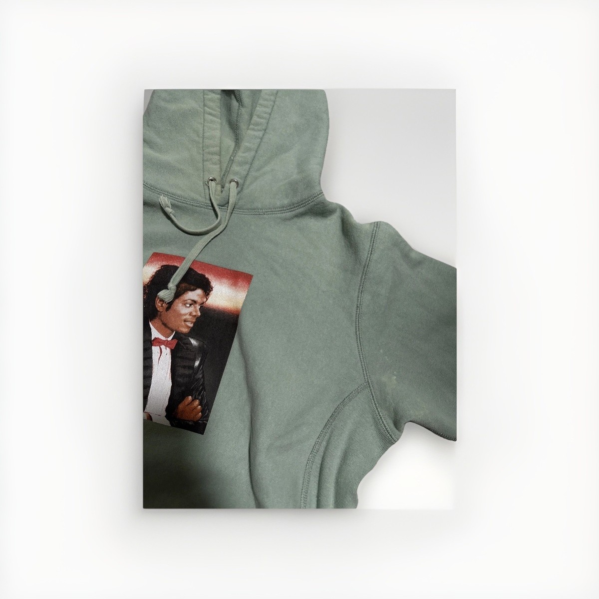 Size M. Supreme Micheal Jackson Hoodie. Seafoam. 100% Authentic 