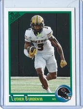 2025 Panini Score Luther Burden III Anniversary Rookie Insert Card 🏈Bears🏈