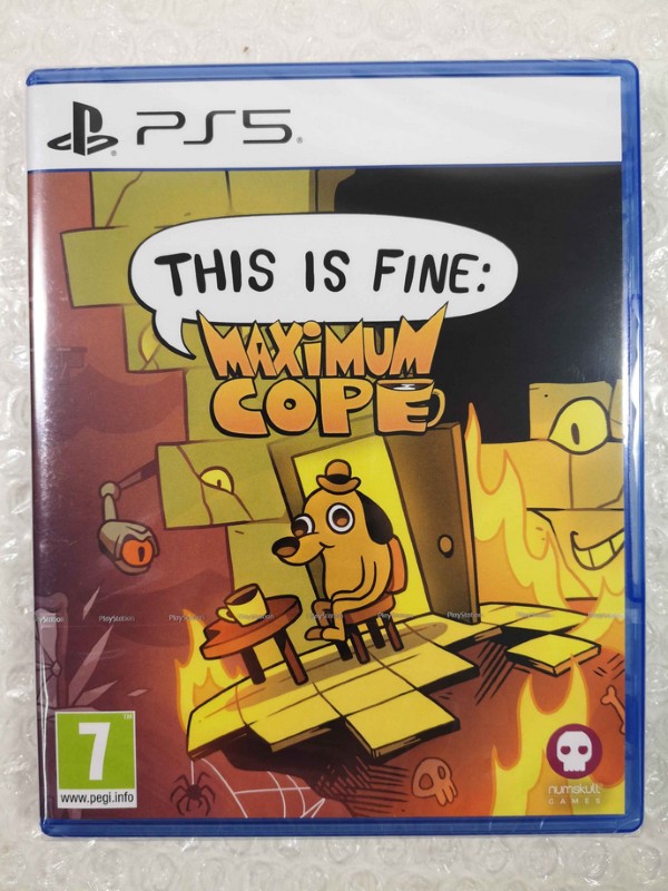 Numskull Noir This Is Fine Maximum Cope Ps5 - Neuf - Image 2