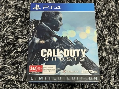Call Of Duty : Ghosts : Limited Edition Steelbook PS4 Game Complete With Manual - image 1 of 4