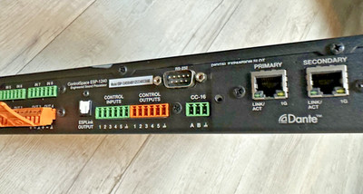  ️ Bose ESP-1240 ControlSpace DSP   DANTE Card Included