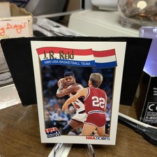 1991 Hoops J.R. Reid #572 USA Basketball Card