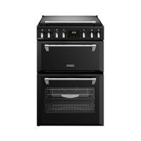Stoves Richmond Deluxe 60cm Dual Fuel Range Cooker Black 60DF Grade C