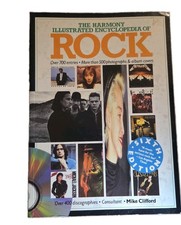The Harmony Illustrated Encyclopedia of Rock Paperback Mike Cliff 1988