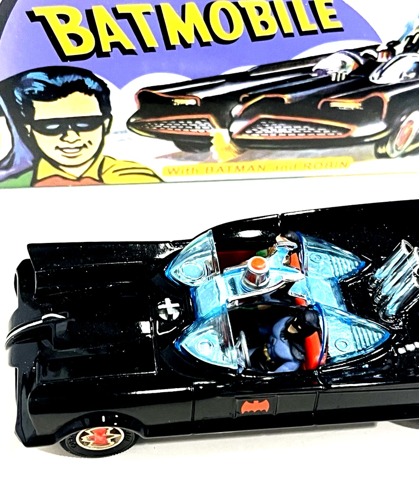 Corgi 1966 Batmobile with Batman and Robin Figures New - Image 2 of 4