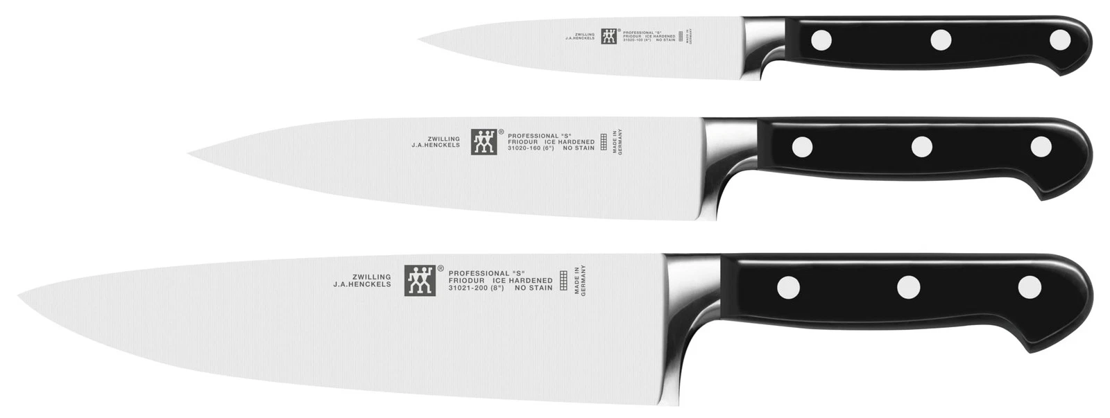 Zwilling J.A Henckels 3 Piece Set, Black/Stainless Steel (35602-000-0)
Opens in a new window or tab