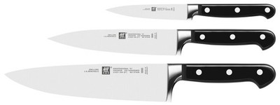 Zwilling J.A Henckels 3 Piece Set, Black/Stainless Steel (35602-000-0)