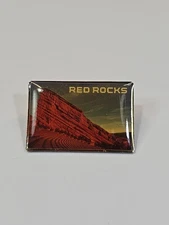 Red Rocks Park & Amphitheatre Travel Souvenir Pin Jefferson County Colorado