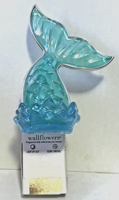 DISNEY PRINCESS ARIEL MERMAID TAIL WALLFLOWER PLUG LIGHT-UP SC BATH BODY WORKS