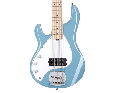 Sterling by Music Man StingRay 5 RAY5 Left-Handed - Chopper Blue - Open Box