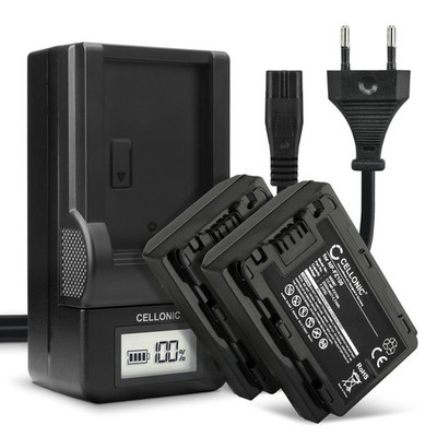 2x Akku für Sony Alpha 7R III (ILCE-7RM3) A7R IV ILCE-7RM4 2040mAh + Ladegerät