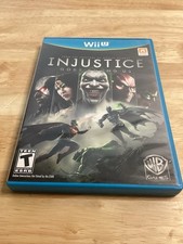 Injustice Gods Among US Nintendo Wii U CIB Complete TESTED