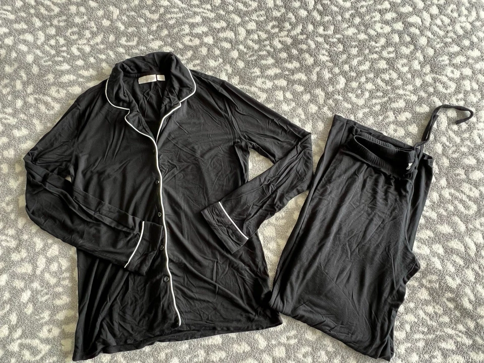 CONJUNTO DE PIJAMA FEMININO NORDSTROM LINGERIE MOONLIGHT em Preto Tamanho XS - Imagem 2 de 4