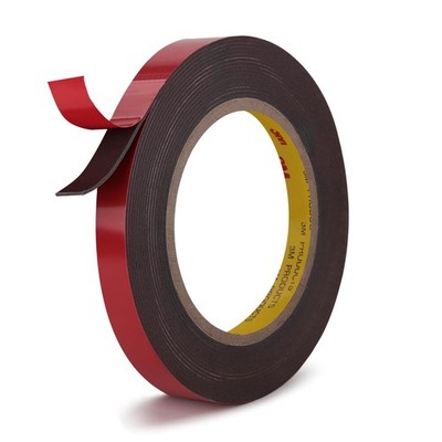3M Double Sided Tape, Heavy Duty, 0.39'' x 13.8Ft, 4611, Gray