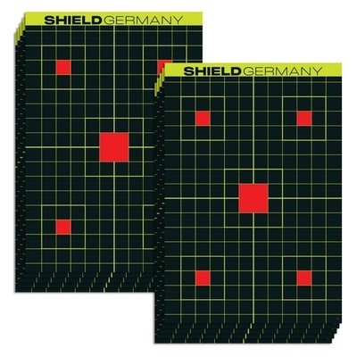 45x30cm-04 , SHIELD Splatter Targets 10er Pack, High Quality Effekt-Zielscheiben