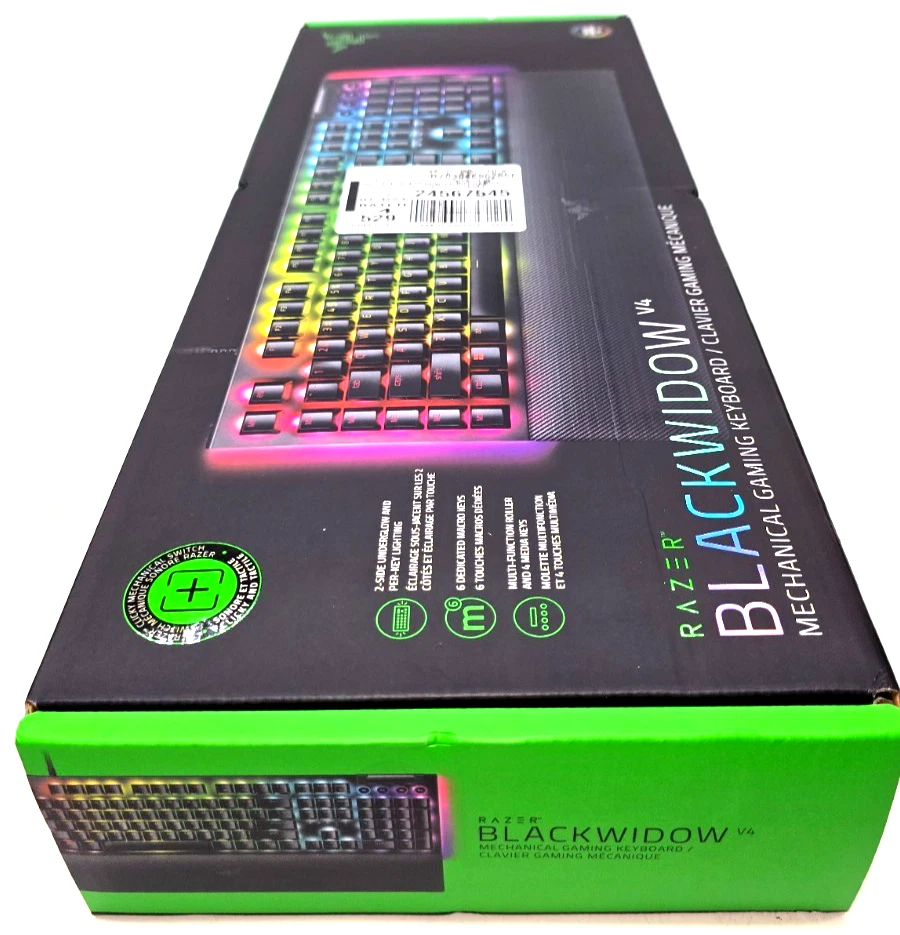 Razer BlackWidow V4 Mechanical Gaming Keyboard Brand New - Image 4 of 4