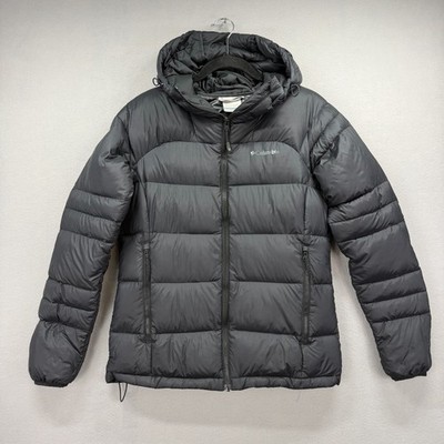 Columbia Sportswear Fivemile Butte II Puffer Jacket Mens Medium Black Down Coat