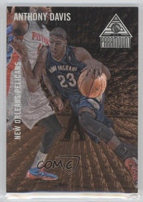 2014-15 Panini Paramount Dufex Bronze 43/50 Anthony Davis #7 0x5