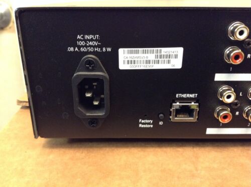 Control4 C4-16ZAMSV3-B Advanced Audio Matrix Switch - Bild 8 von 12