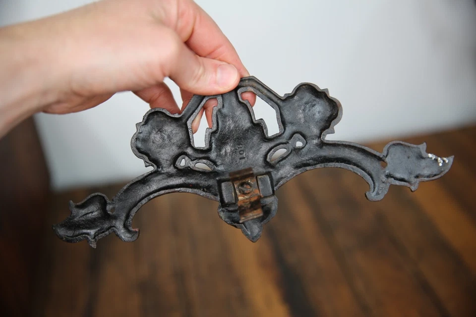 Старинный кованое железо занавес род флероны медальон винтажный декоративный зеленый - Изображение 4 из 4