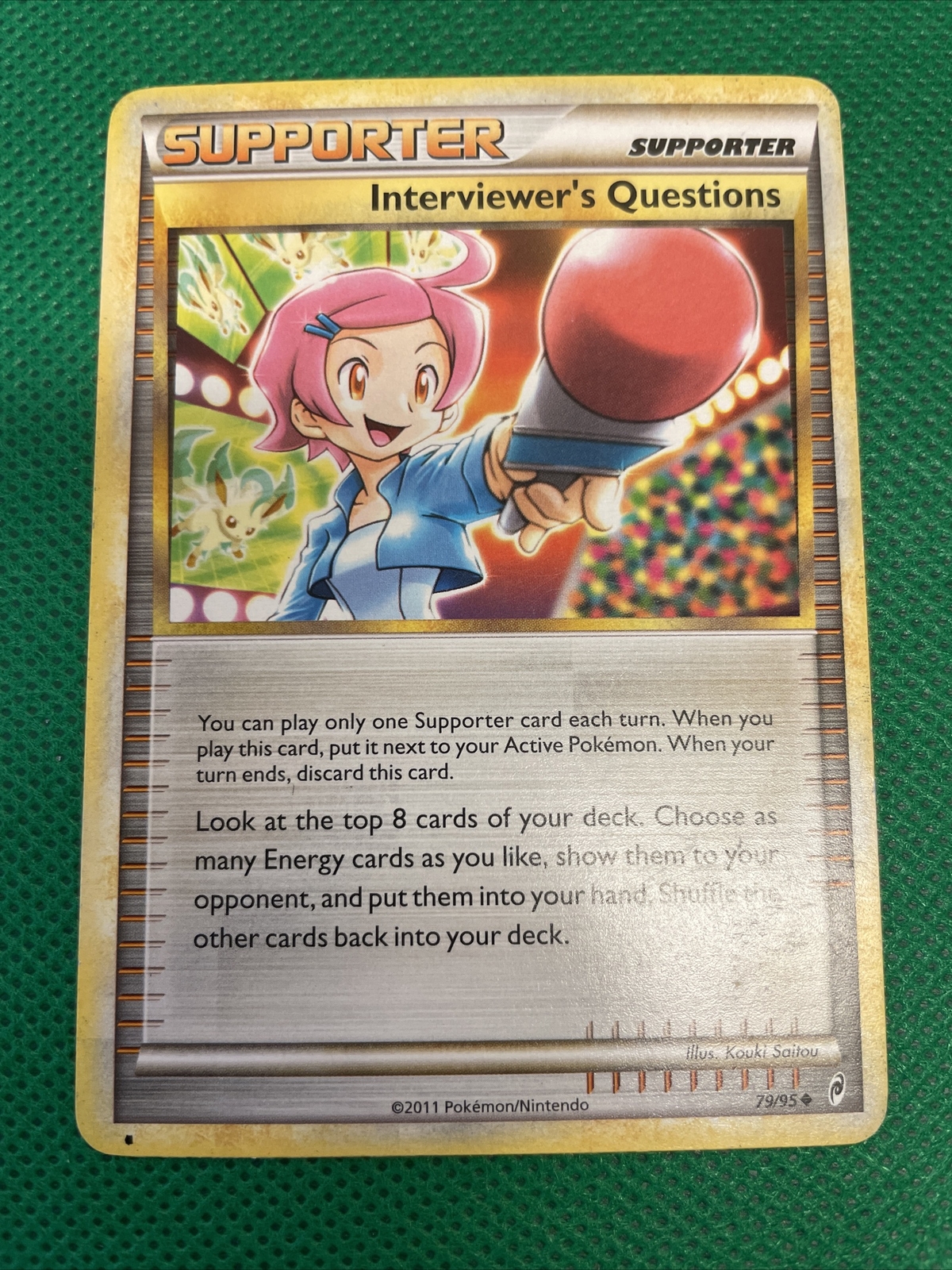 Interviewer's Questions - 79/95 - Uncommon - Call of Legends - Pokémon