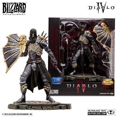 Diablo IV 4 6'' CORPSE EXPLOSION NECROMANCER Rare [McFarlane Toys, 2023] NIB!