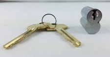 Lock Core Cylinder, 6 Pin with 2 Keys- No Control Key