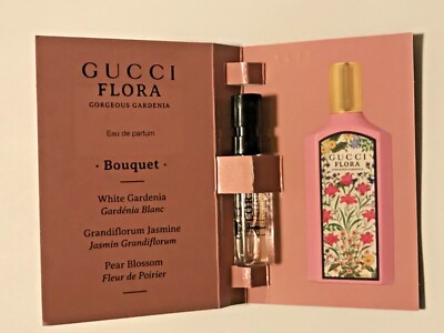 2x GUCCI Flora Gorgeous Gardenia Eau De Parfum EDP Sample Spray